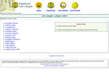 Tablet Screenshot of lawlaughs.com